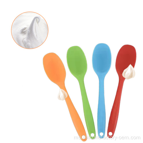Makanan Gred Heat Restion Nonstick Kitchen Silicone Scraper